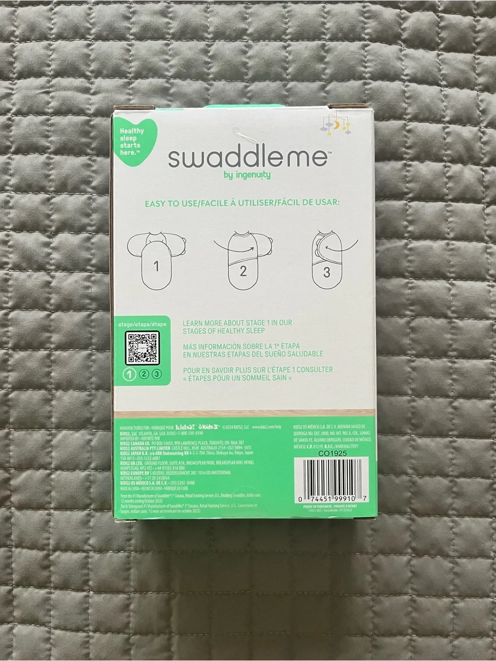NWT 2 SWADDLEME Muslin Swaddles | 0-3 Months